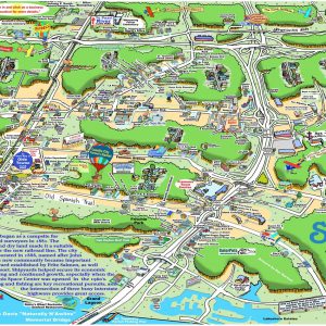 Slidell Caricature Map